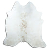 Grey cowhide rug XL