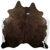 Champagne cowhide rug M