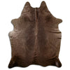 Champagne cowhide rug L