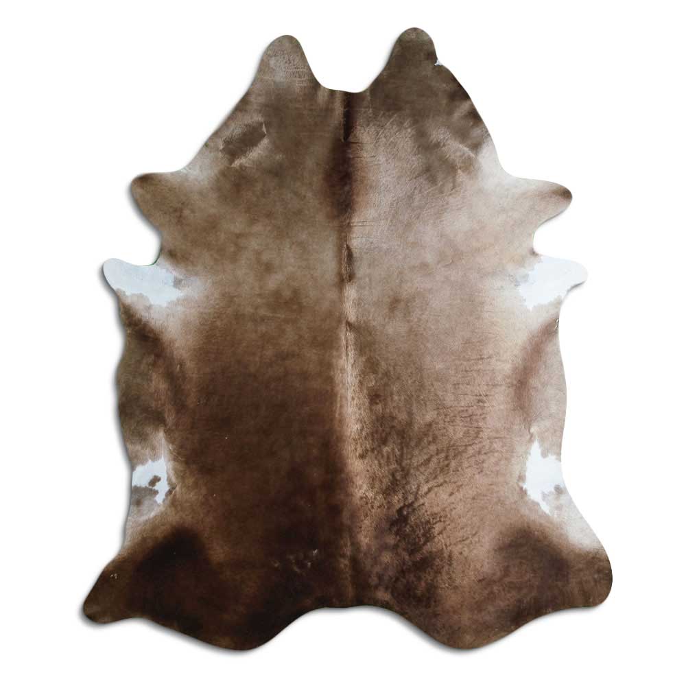 Champagne cowhide rug XL