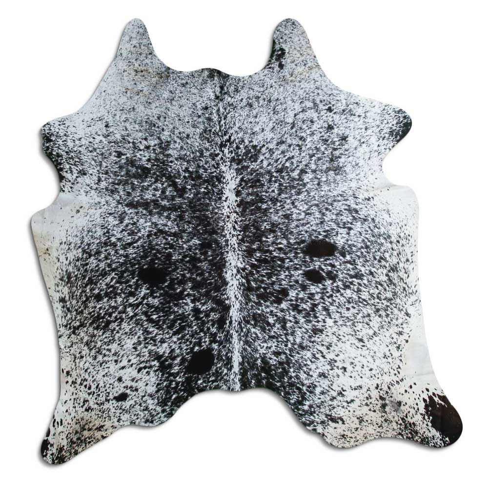Egzotikus Salt and Pepper marhabőr szőnyeg XL