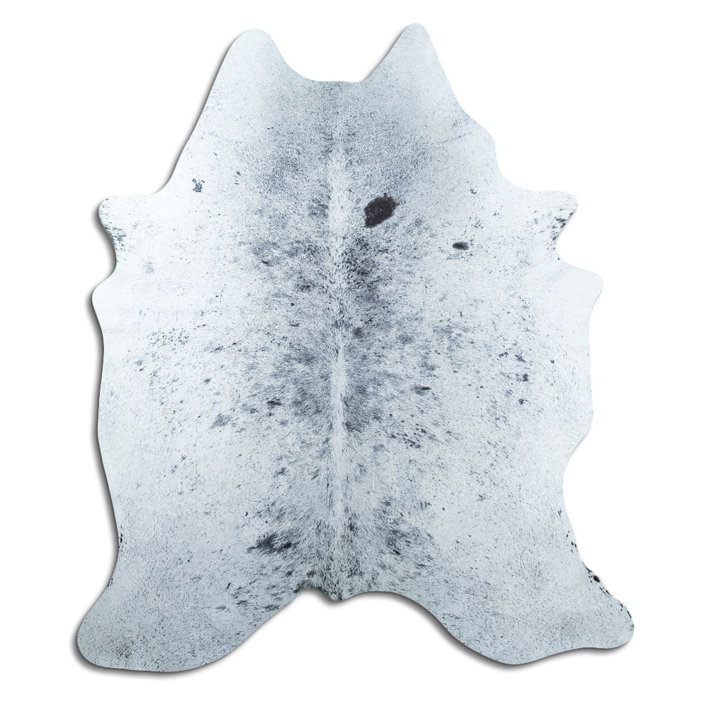 Egzotikus Salt and Pepper marhabőr szőnyeg L