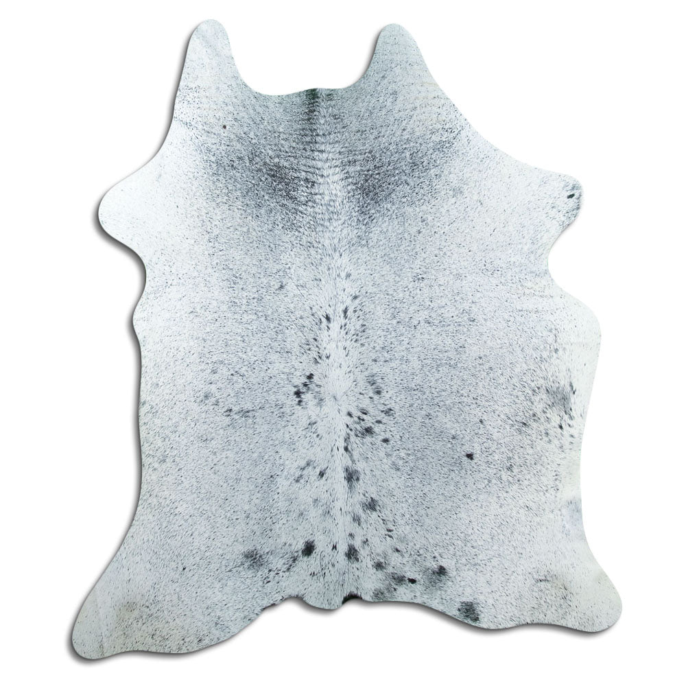 Egzotikus Salt and Pepper marhabőr szőnyeg L