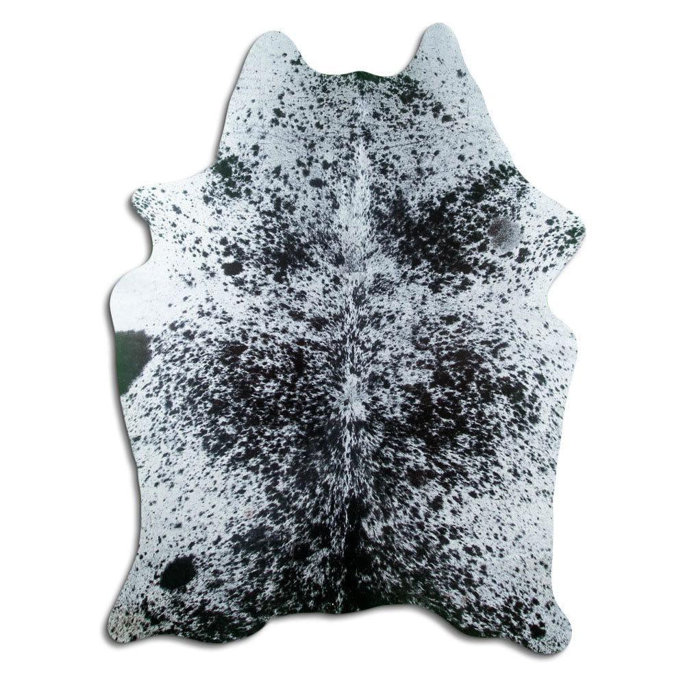 Egzotikus Salt and Pepper marhabőr szőnyeg L