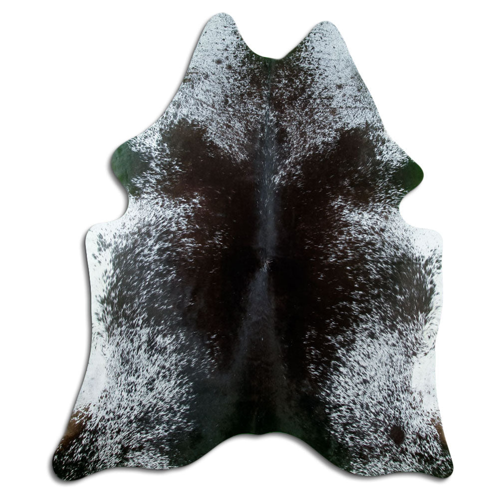 Egzotikus Salt and Pepper marhabőr szőnyeg L