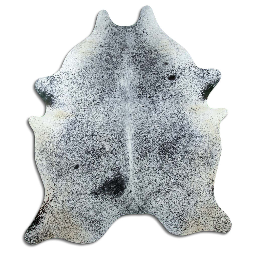Egzotikus Salt and Pepper marhabőr szőnyeg XL