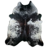 Salt and Pepper Exotic cowhide rug XXXL