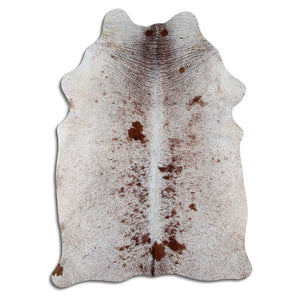 Salt and Pepper egzotinis cowhide rug L