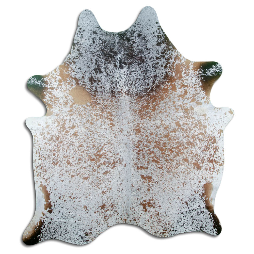 Egzotikus Salt and Pepper marhabőr szőnyeg L
