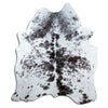 Salt and Pepper Exotic cowhide rug XXL