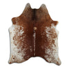 Salt and Pepper Exotic cowhide rug XL