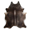 Grey cowhide rug XL