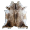 Grey cowhide rug XXL
