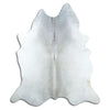 Grey cowhide rug XXL