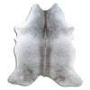 Grey cowhide rug XXL