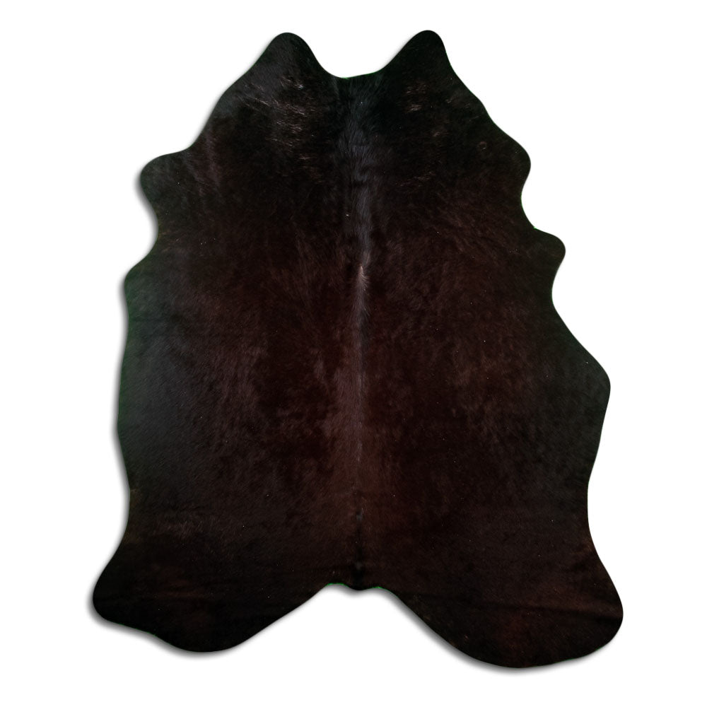 Brown cowhide rug XXL