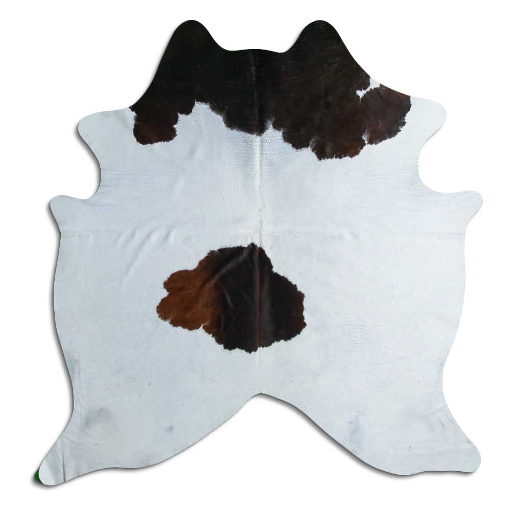 Tricolour cowhide rug L