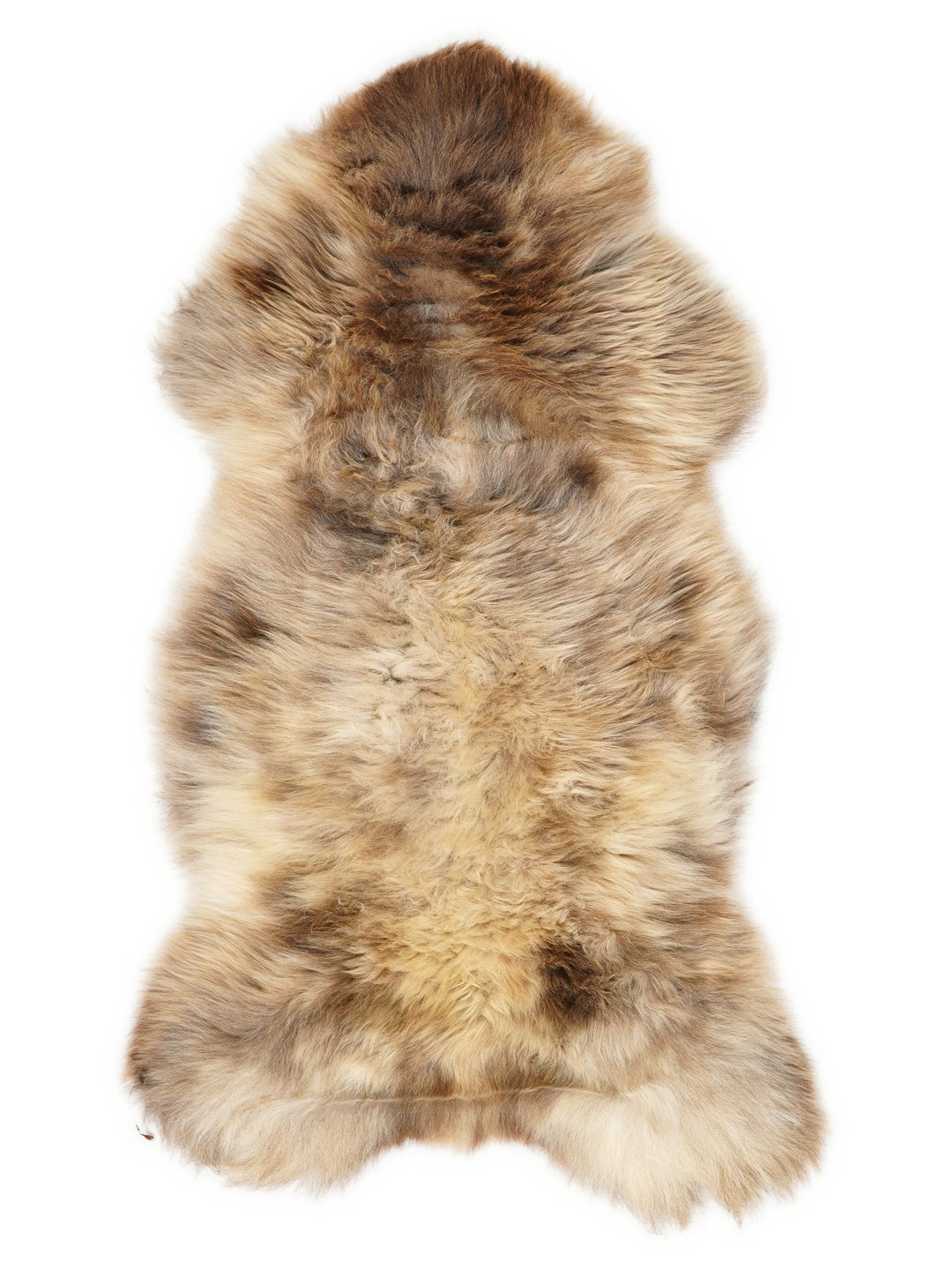 Multicoloured Sheepskin Rug L