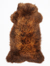 Multicoloured Sheepskin Rug L