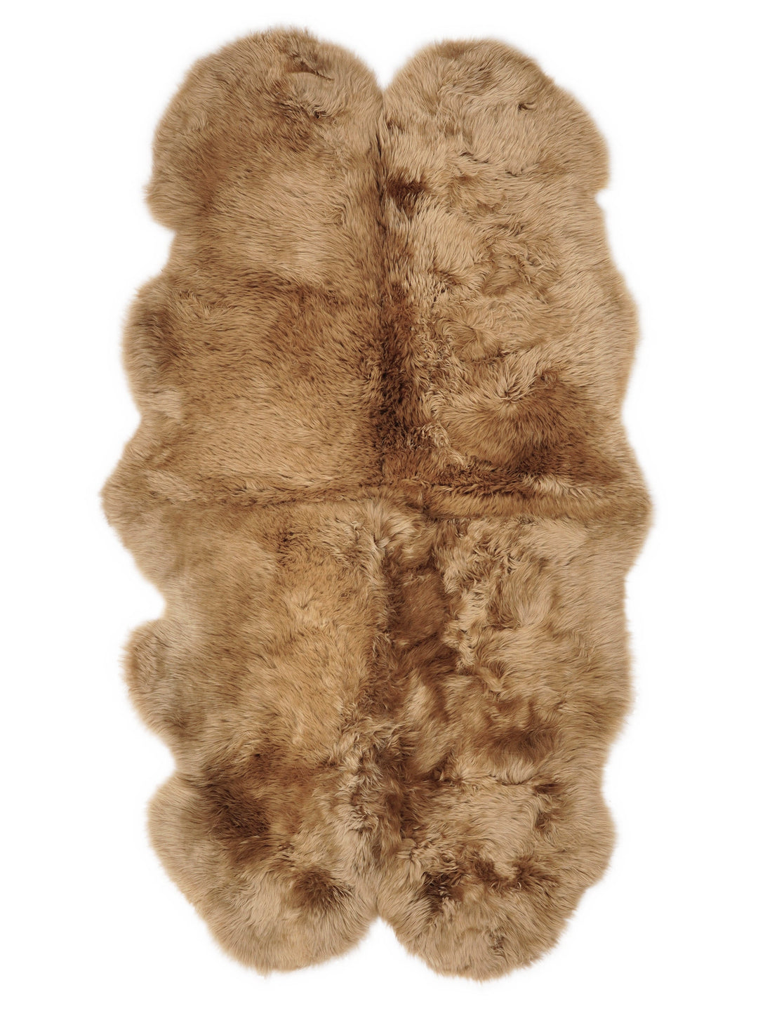 Quad New Zealand sheepskin rug 180 × 100 cm – Ginger