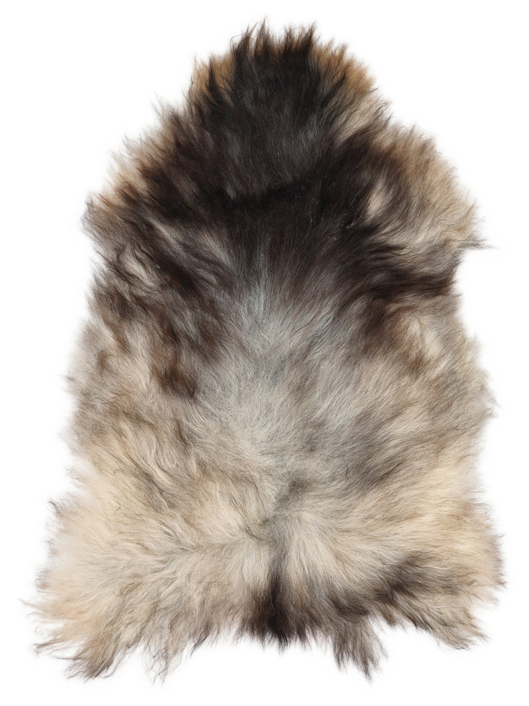 Icelandic Grey Sheepskin Rug L