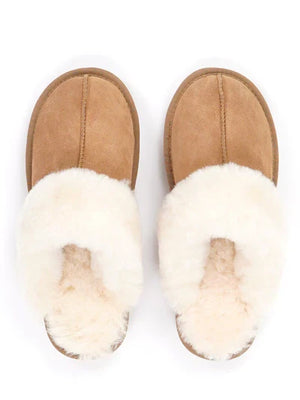 Sheepskin slippers