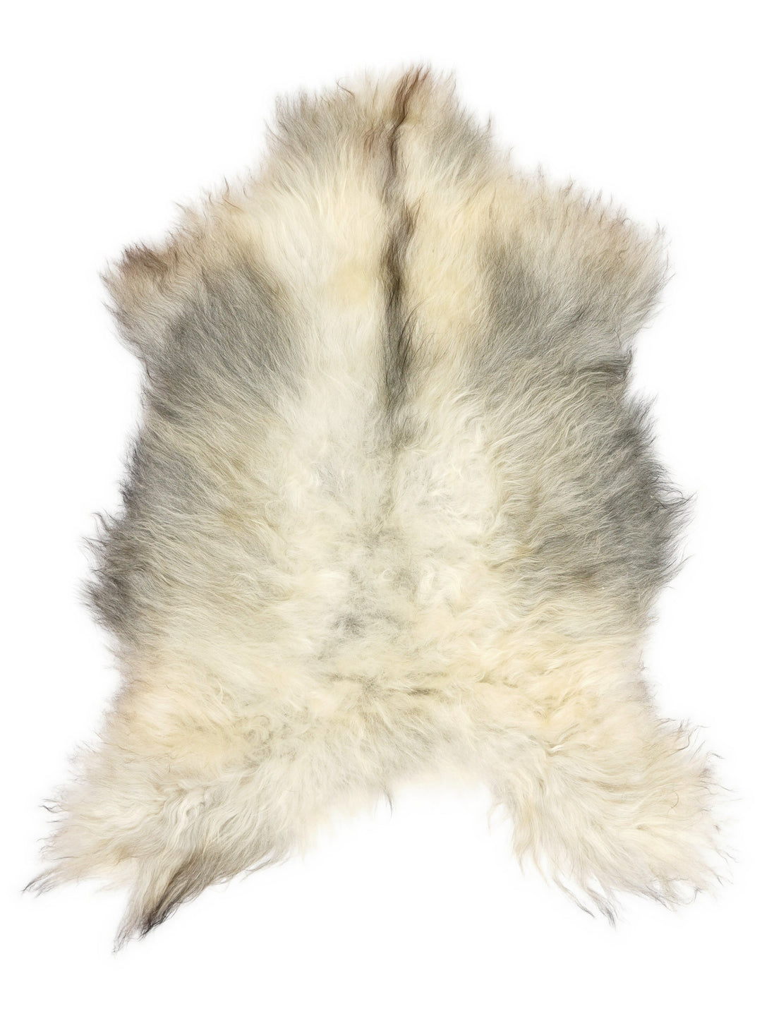 Icelandic Multicoloured Sheepskin Rug L