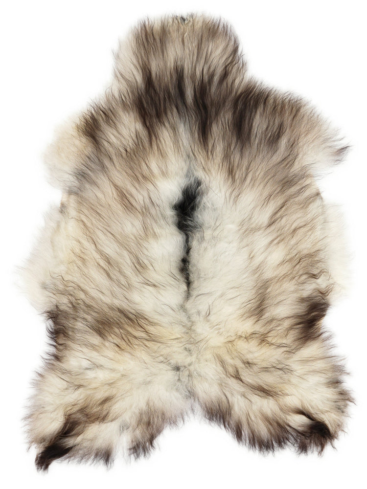 Icelandic Grey Sheepskin Rug M